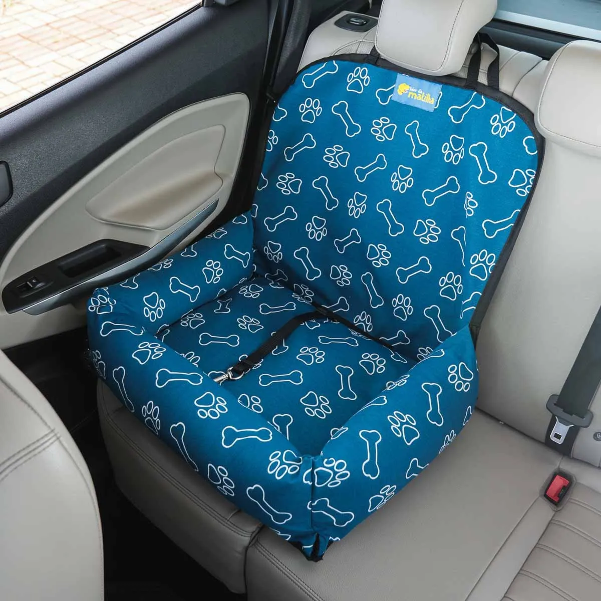 Capa Caminha Pet Impermeável Para Carro Aconchego Car - Imagem 8