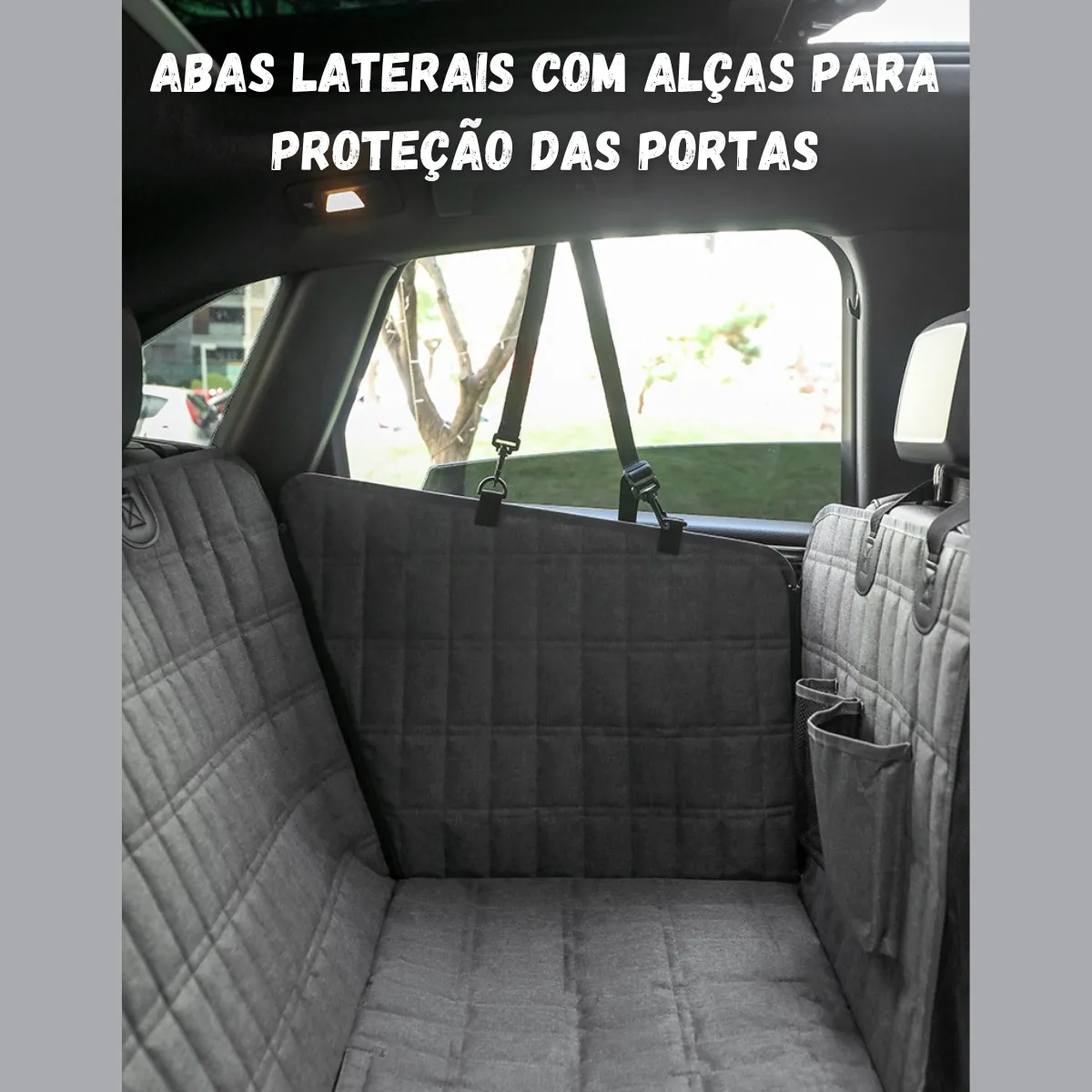 Capa Protetora Premium Impermeável Banco Carro Pet Cão Gato - Imagem 7