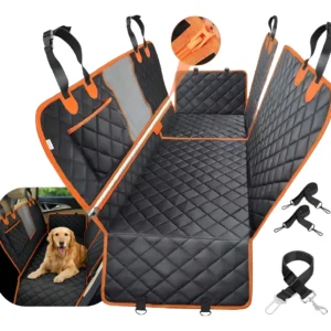 Capa Pet Protetora Banco Carro Com Cinto Para Cães E Gatos Transporte Cachorro Marca Swave