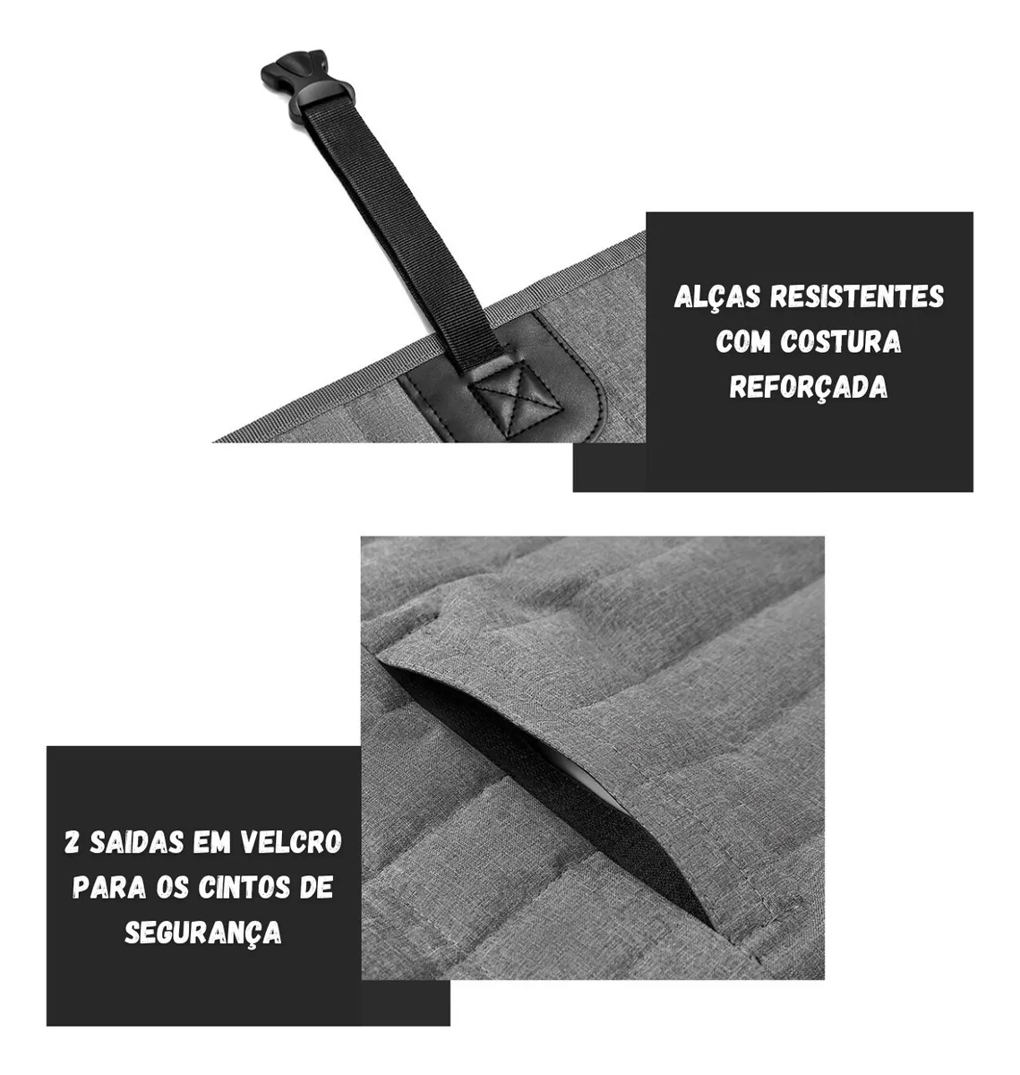 Capa Protetora Premium Impermeável Banco Carro Pet Cão Gato - Imagem 9