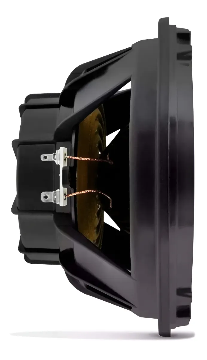 2 Alto Falantes 6x9 Com Telas - Tampão Traseiro Fz 69 T Cor Preto e Vermelho - Imagem 6