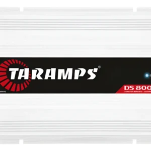 Modulo Amplificador Taramps DS 800x4 2 Ohms Classe D 4 Canais 800w rms Potencia Som Automotivo 2x400w rms 4 Ohms Bridge Entrada RCA FIO Hpf Lpf Full Range Carro Camionete Picapes SUV Caixa Bob