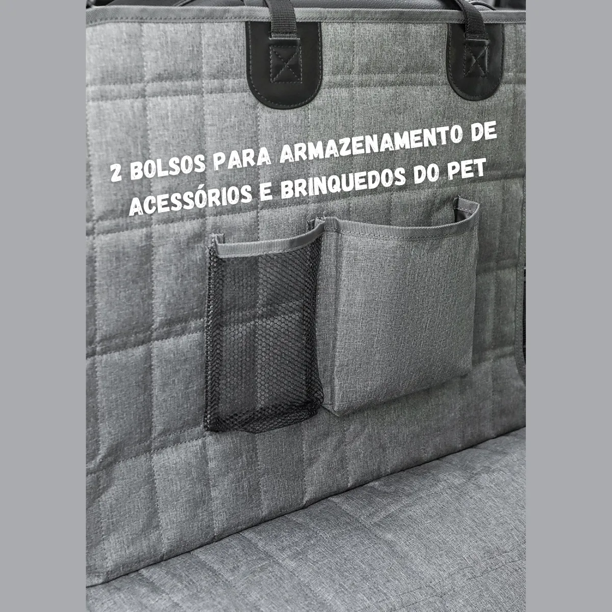 Capa Protetora Premium Impermeável Banco Carro Pet Cão Gato - Imagem 6