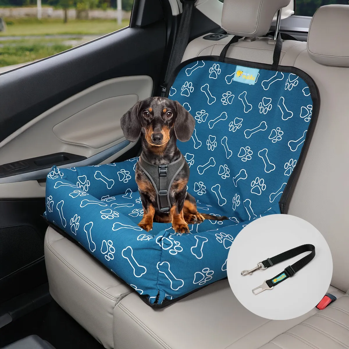 Capa Caminha Pet Impermeável Para Carro Aconchego Car - Imagem 3